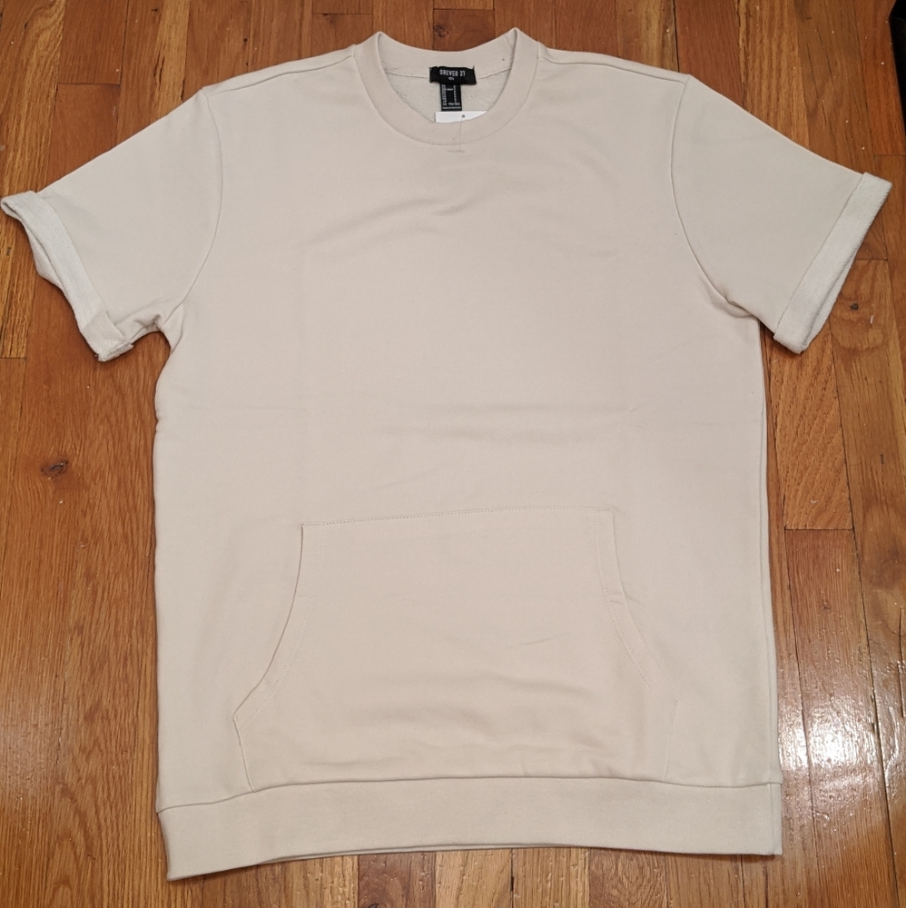 Men's Forever 21 Short Sleeve Crewneck Sweatshirt